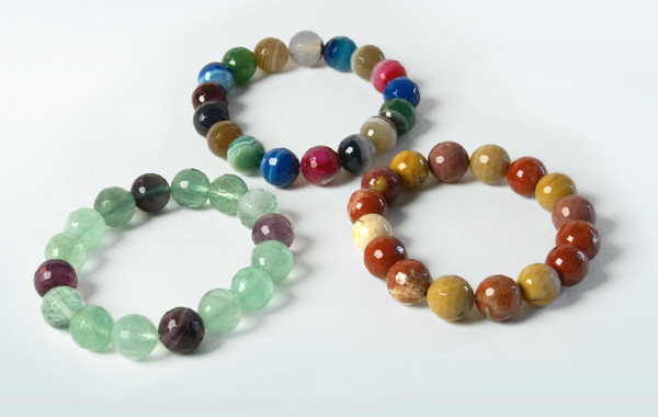 Steinschmuck Armbänder facettiert vom Großhändler